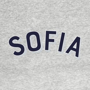 Sofia Bulgaria Vintage Arched Type T-Shirt